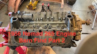 Part 2 1956 Nomad 265 Barn Find Engine [upl. by Groh25]