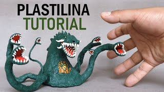 Como hacer a BIOLLANTE de Plastilina paso a paso  Mi mundo de Plastilina [upl. by Nennek]