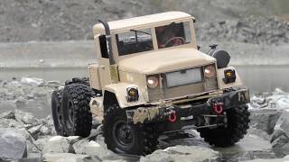 RC HC6 ON THE BIGGEST TRIAL PACOURE COOL CROSS RC TRUCK IN MOTION [upl. by Roxine491]