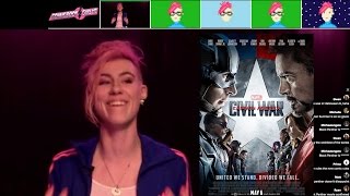 LIVE Captain America Civil War SpoilerFree Review  via Smiletime Live [upl. by Rai]