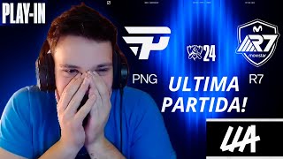 ULTIMA PARTIDA DE LATAM EN UN MUNDIAL DE LOL Worlds 2024  Reaccion Lauty Gonzalez amp GRD [upl. by Formenti650]