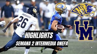 HIGHLIGHTS  Auténticos Tigres vs Pumas CU  Semana 2 Intermedia ONEFA  2023 [upl. by Sussna]