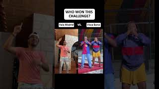 Hala Madrid VsVisca Barca Pt6 shorts dancechallenge fyp trending dance music barcelona yt [upl. by Thad486]