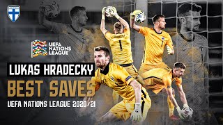 Lukas Hradecky – BEST SAVES 2020  UEFA Nations League 202021 [upl. by Spoor]