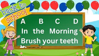 ABCD in the Morning Brush Your Teeth 1 HOUR 🎵  ABC SONG  LINGOKIDS [upl. by Cordie]