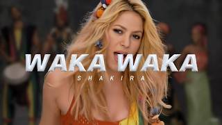 Shakira  Waka Waka This Time For Africa Lyrics [upl. by Bastian371]