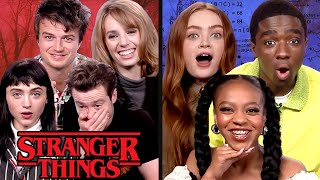 Stranger Things Cast vs The Most Impossible Stranger Things Quiz [upl. by Lamek325]