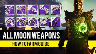 All Moon Weapons Essence Quests Guide How To Farm Guide  Destiny 2 [upl. by Irfan]