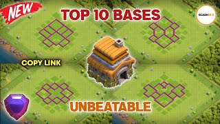 New‼️Best Town Hall 6 TH6 Base 2023 with copy link  TH 6 trophyhybridwarcwlfarming base [upl. by Nosreh706]