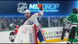 Oilers Get 2OT Win to Take 10 Series Lead in WCF  NHL Mic Drop  Oilers vs Stars [upl. by Westland]