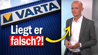 Maydorn VARTA wird 2025 im DAX sein Kursziel 500€ [upl. by Lounge519]