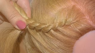 Шкатулка  Как заплести жгуты  How to braid strands of hair [upl. by Kemeny]