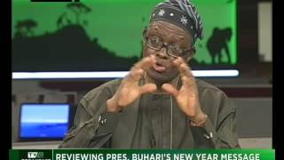 Buharis new year message 2017 [upl. by Nesnar]