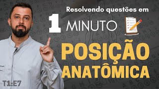 Descreva corretamente a POSIÇÃO ANATÔMICA DE REFERÊNCIA [upl. by Werner438]