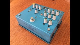 Harsh noisedrone synth pedal with fuzz and bitcrush [upl. by Martinelli392]