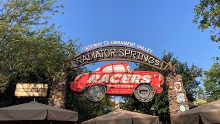 Radiator springs racers at California adventures ride pov [upl. by Dianemarie]