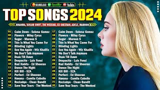 Top Songs Of 2024  Billboard Hot 50 This Week🎨Adele Justin Bieber Selena Gomez Ed Sheeran [upl. by Law]