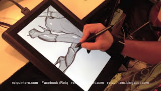 Wacom CintiQ 13HD Review  Demo [upl. by Lika]