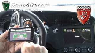 SoundRacer engine sounds OBDII Android app [upl. by Digdirb]