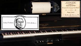 Arthur Friedheim plays Liszt Hungarian Rhapsody No 2 ca 1907 [upl. by Zeitler200]