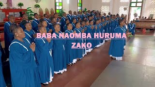 BABA NAOMBA HURUMA ZAKO official video  Kwaya Kuu KKKT Mabibo External [upl. by Schnapp]