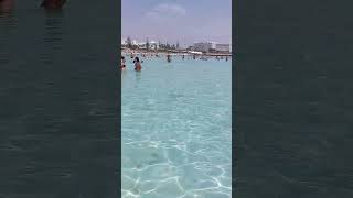 Cyprus AyiaNapa Nissi Beach🏖☀️ [upl. by Eissirk]