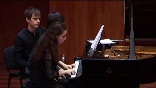 F Liszt  Hungarian rhapsody no 2  piano 4 hands [upl. by Ahsiem468]