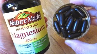 Nature Made Magnesium 400 mg High Potency [upl. by Reamy2]