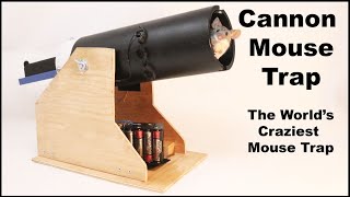 Cannon Mouse Trap  The Worlds Craziest Mouse Trap Mousetrap Monday [upl. by Ytsirhc]