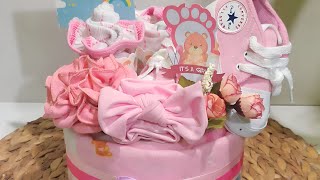 DIY hampers custom baby girl serba pink [upl. by Backler928]