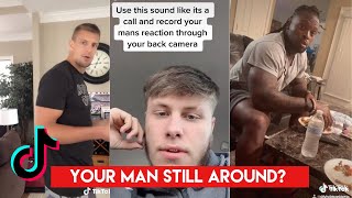 quotYo whats good shawty your man still aroundquot TIKTOK Boyfriend Prank Compilation [upl. by Iffar]