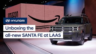 2023 LA Auto Show Featuring the AllNew SANTA FE and Amazon [upl. by Stearns]