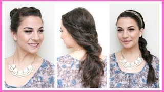 Running Late Last Minute Hairstyles for Dirty Hair [upl. by Constance]