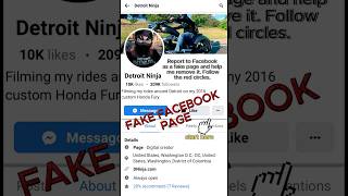 Fake page😡 Link pinned in the comment section📌 [upl. by Boaten87]