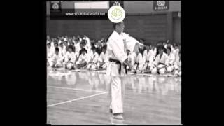 Chojiro Tani sensei performing Suparinpei kata [upl. by Romilly904]