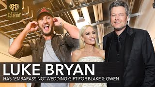 Luke Bryan Has Embarrassing Wedding Gift For Gwen Stefani amp Blake Shelton  Fast Facts [upl. by Rosemaria878]