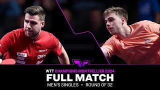 FULL MATCH  Darko Jorgic vs Truls Moregard  MS R32  WTTMontpellier 2024 [upl. by Magnusson24]