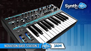 NOVATION BASS STATION 2  JAM [upl. by Anneliese]