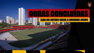 RESUMO COMPLETO DAS OBRAS NA ILHA DO RETIRO [upl. by Ardnuaed]