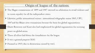 League of nationorigin functions achievements and causes of failureWorld historyCSSUPSCIR [upl. by Assilaj315]