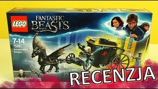 LEGO Fantastic Beasts Ucieczka Grindelwalda 75951  RECENZJA [upl. by Esau159]