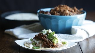 Pressure Cooker Barbacoa Beef Recipe  The Inspired Home [upl. by Porche]