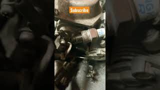 bad spark plug vs good spark plug ame motors [upl. by Culbertson]