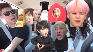 CARPOOL KPOP BTS EDITION [upl. by Milks553]