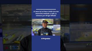 16 anos da Lei Seca Goiás tem um motorista multado a cada 33 minutos por dirigir bêbado [upl. by Anelas352]