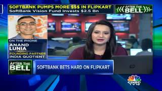 SOFTBANK PUMPS MORE INVESTMENT IN FLIPKART [upl. by Letitia688]