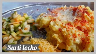 surti locho  indian cuisine  indian snacks  hema shah locho [upl. by Rubi]