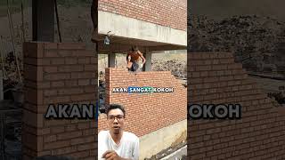 Bricklaying reactionvideo tukang construction [upl. by Warthman]