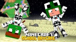 Minecraft BABY SCHOOL DAYCARE  SAVING THE ALIENS [upl. by Buiron]