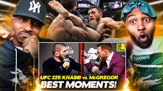 Khabib vs McGregor Press Conference Reaction THIS WAS WILD [upl. by Aseel]